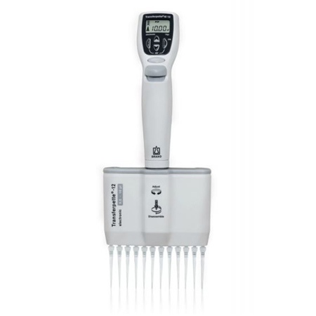 BRAND普蘭德12道微量電動移液器Transferpette? -12 electronic